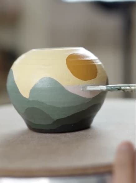 3: Paint with acrylics